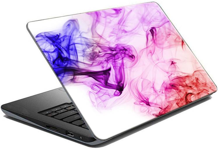 AH Decals Artistic Smoke colourfull wallpaper sticker decals vinyl for laptop skin PVC Vinyl Laptop Decal 17