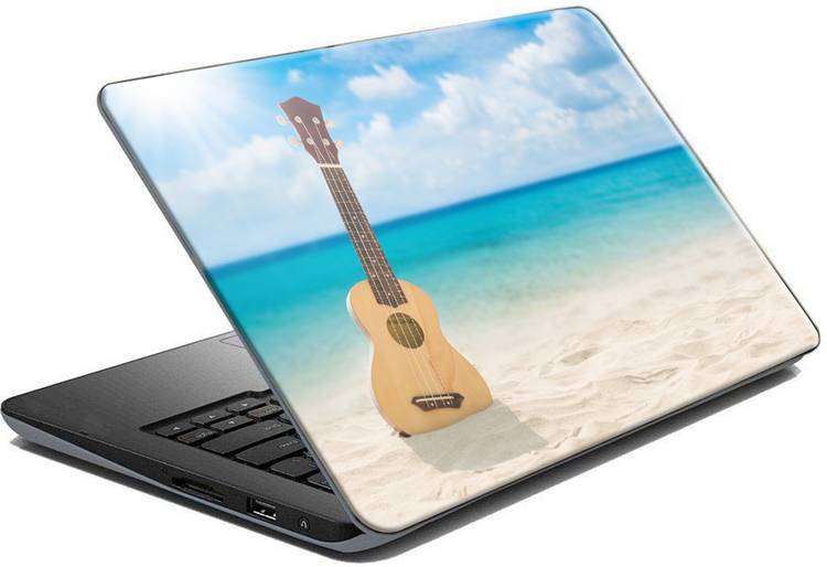 PAZ Creations PAZ guitar for laptop skin, laptop wallpaper, laptop decals 17 inch x 10 inch PVC Vinyl Laptop Decal 17