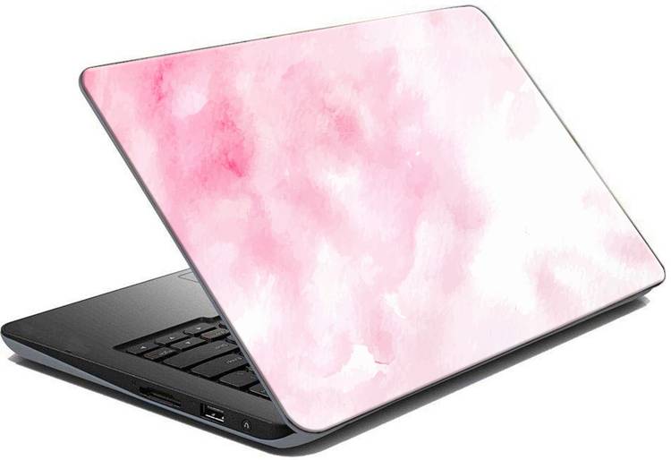 PAZ Creations PAZ pink spray for laptop skin, laptop wallpaper, laptop decals 17 inch x 10 inch PVC Vinyl Laptop Decal 17