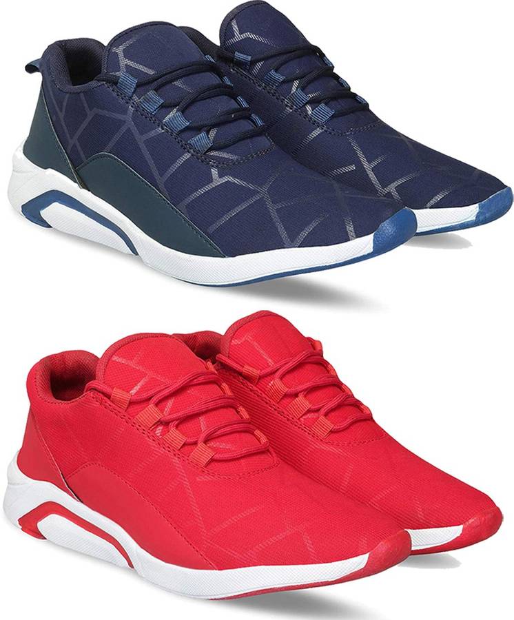 Combo pack of 2 sports and running shoes for men Walking Shoes For Men
