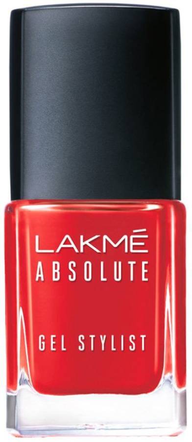 Lakmé Absolute Gel Stylist Nail Color, Blazing, 12 ml Blazing Price in India