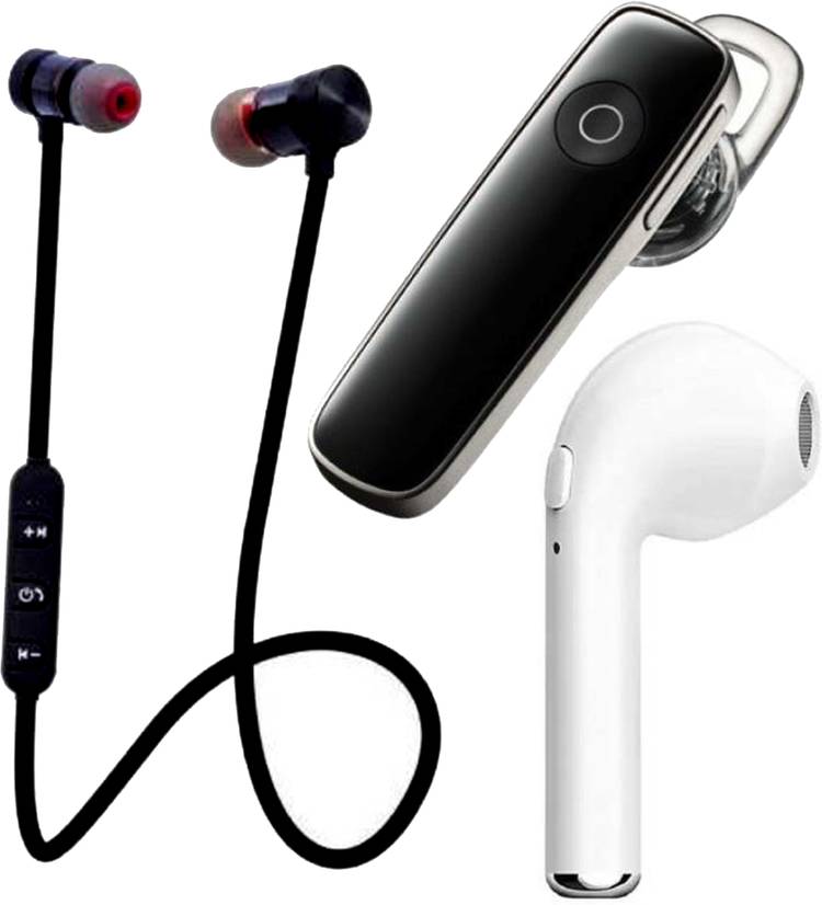 N2B MAGNET-K1-I7 Pack of 3 Bluetooth Bluetooth Headset