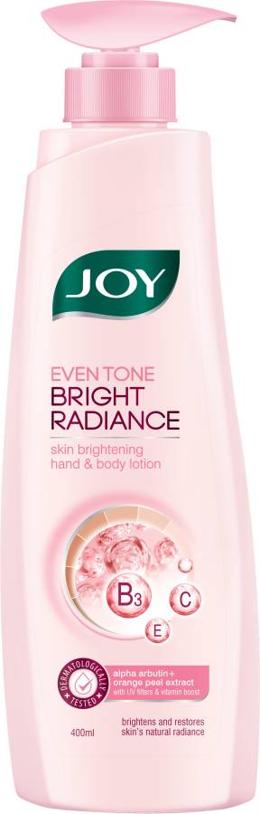 Joy Even Tone Bright Radiance Skin Brightening Hand & Body Lotion Price in India
