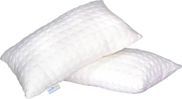 Dreamfactory Polyester Fibre Geometric Sleeping Pillow Pack of 2