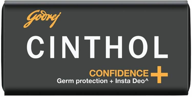 Cinthol Confidence+Bath Soap, 100g (Pack of 8)