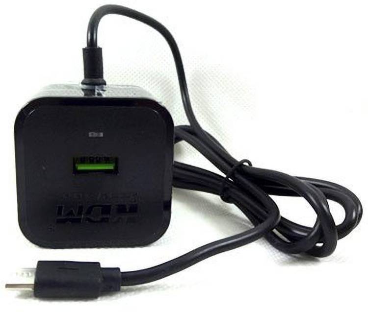 KDM KM TA03 3.4 A Mobile Charger with Detachable Cable