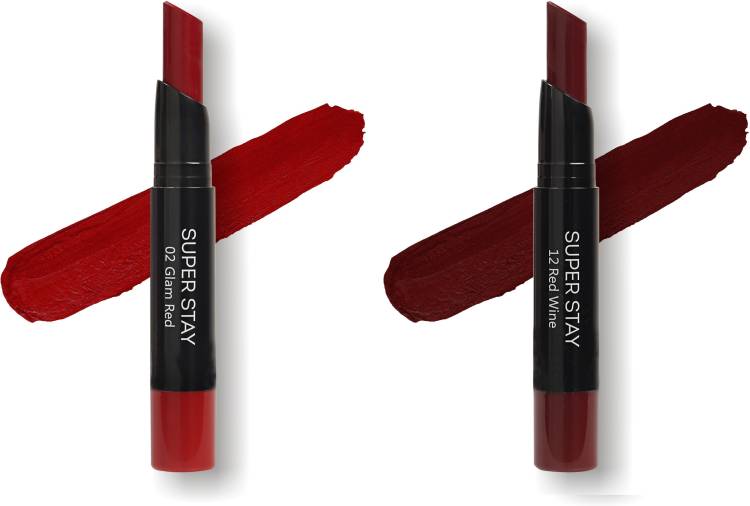 Me-On Super Stay Lipstick (Shade 02,12) Price in India