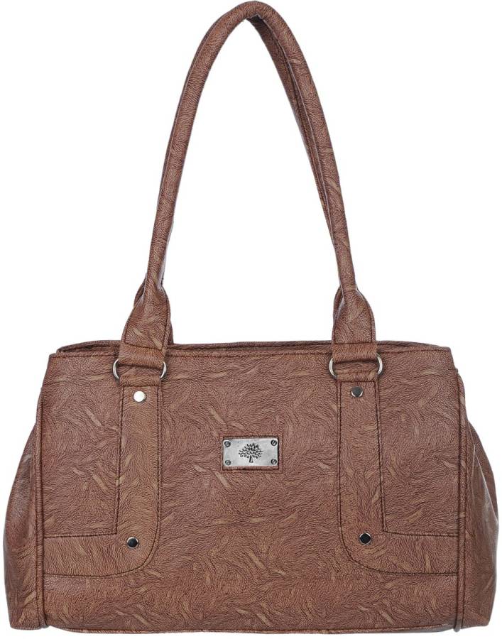 Women Tan Shoulder Bag Price in India