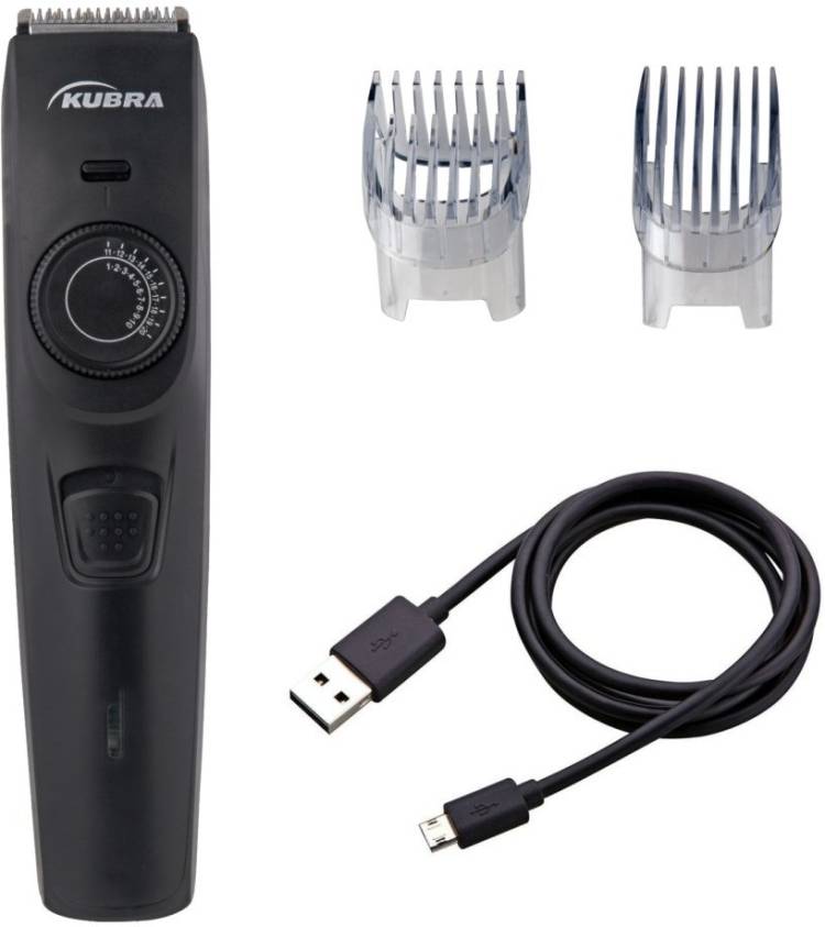 Kubra KB-1088 40 Length Settings Rechargeable Trimmer  Runtime: 45 min Trimmer for Men & Women