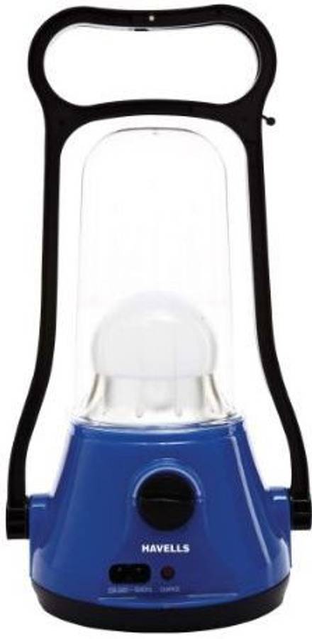 HAVELLS Solis 2.8-Watt Rechargeable Lantern (Blue) Emergency Light