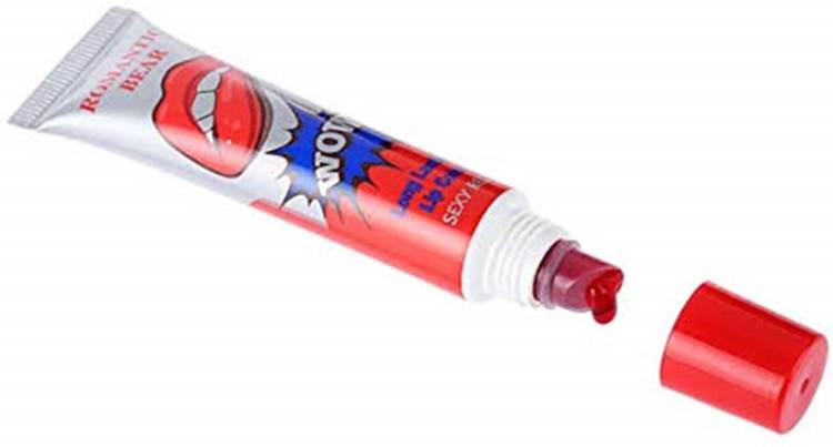 Romantic Bear Wow Peel Off Long Lasting Lip Gloss ( Red) Price in India