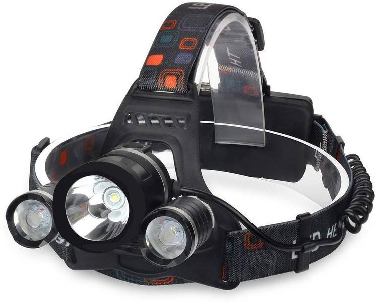 SEAHAVEN LED Head Lamp Flash Light Torch for Camping Trekking Caving Hiking Reading Running Torch