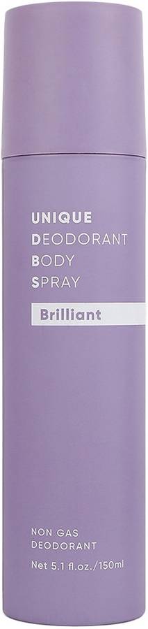 MINISO Unisex Non-Gas Deodorants Body Spray, 150ml (Brilliant) Deodorant Spray  -  For Men & Women