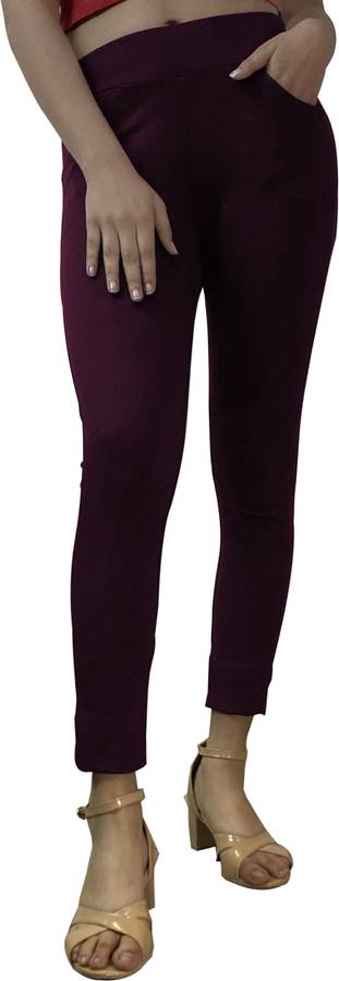 Baaqoo Maroon Jegging