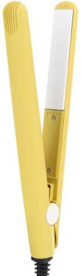 ORTEC Mini Salon Hair Straightener (Yellow) Hair Straightener Price in India