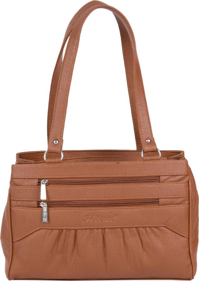 Women Tan Shoulder Bag - Mini Price in India