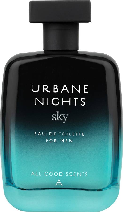 All Good Scents Urbane Nights Sky, Perfume for Men Eau de Toilette  -  100 ml