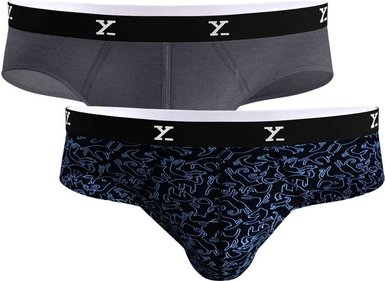 Men Ultra Soft Modal Printed Brief