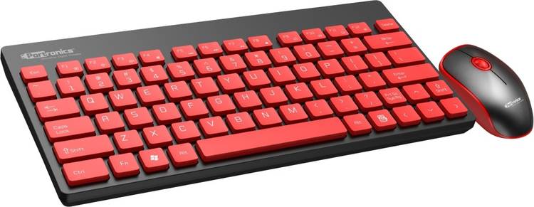 Portronics POR-372 Key2 Wireless Keyboard & Mouse Combo Wireless Laptop Keyboard