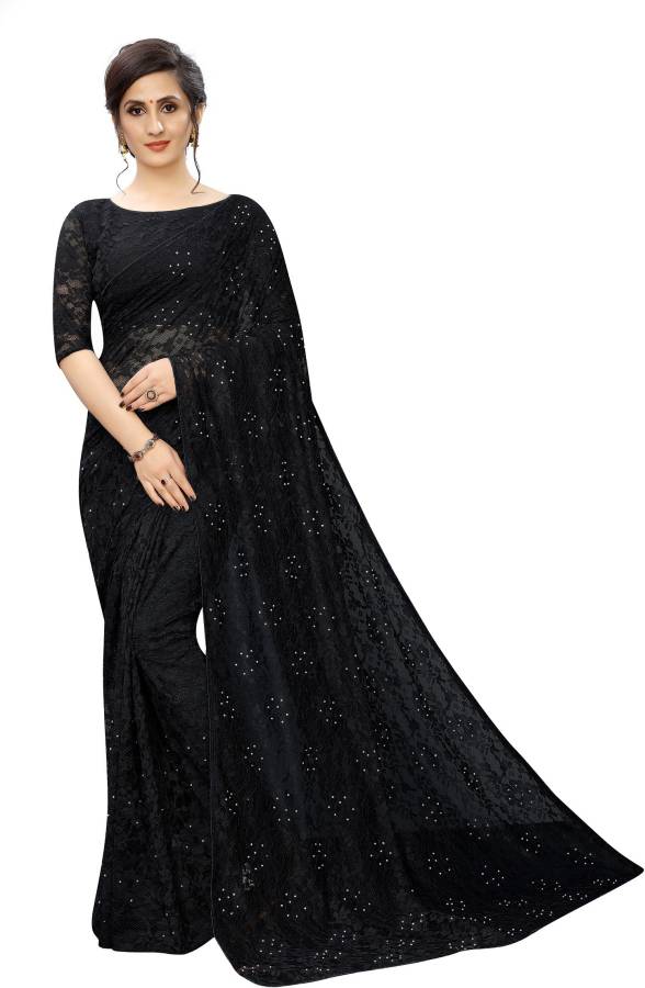 Embellished Bollywood Net Saree Price in India