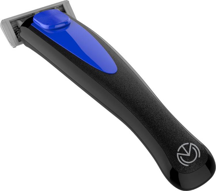 The Man Company Premium 5 Blade Razor for men with Diamond Coated blades - Midnight Blue