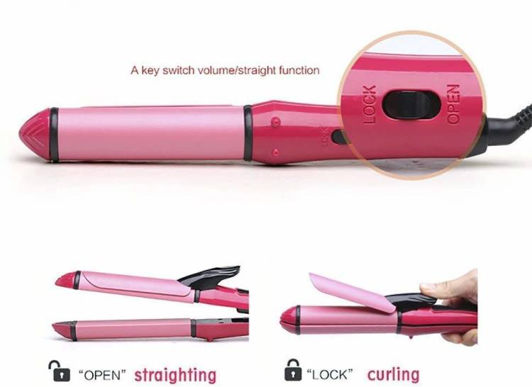 VVG TRADERS 2009 2 in 1 Multifunction Perfect Curl and Straightener (Colour May Vary) 2009 2 in 1 Multifunction Perfect Curl and Straightener (Colour May Vary) Hair Straightener Price in India
