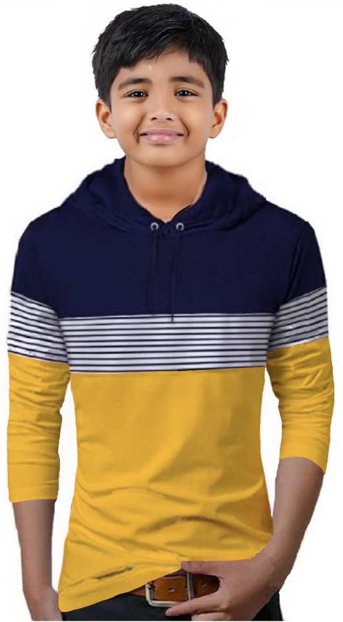 t shirt tshirt for boys casual tees full sleeve tshirts kids Boys Solid Cotton Blend T Shirt
