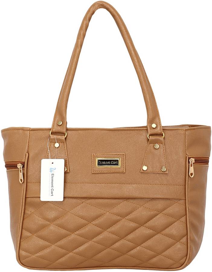 Women Brown Hand-held Bag - Extra Spacious