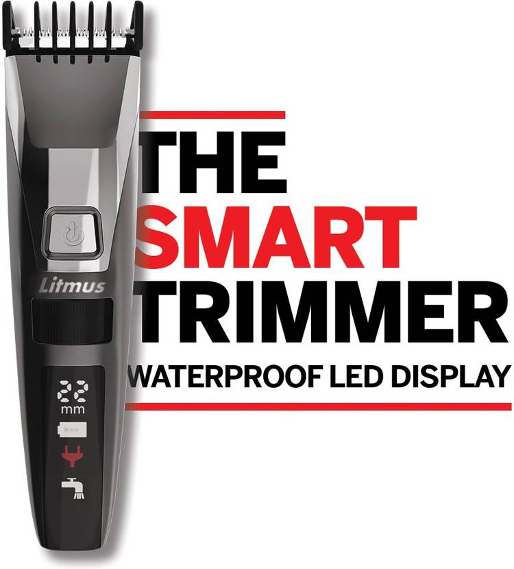 Litmus STUBBLE PRO DT1100 (WATERPROOF)  Runtime: 60 min Trimmer for Men