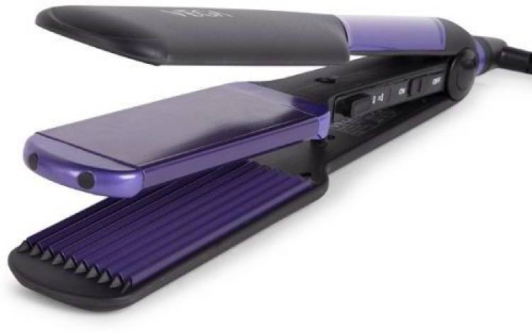 2 in 1 shop hair straightener and crimper