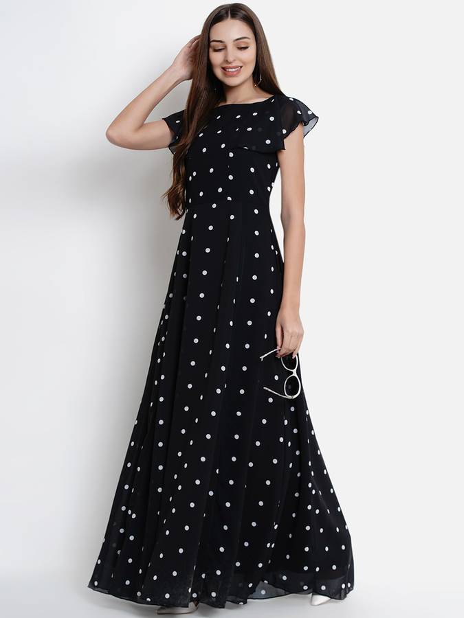 Women Gown Black Dress