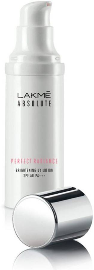 Lakmé Absolute Perfect Radiance Skin Brightening UV Lotion Price in India