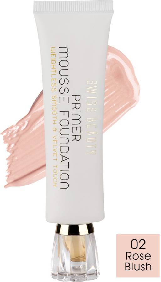 SWISS BEAUTY Primer Mousse Foundation Primer  - 40 ml Price in India