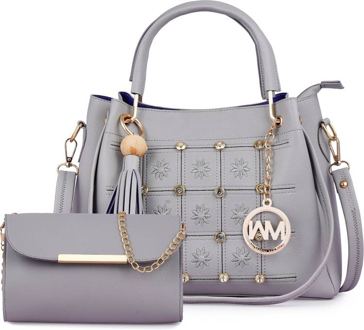 Women Grey Hand-held Bag