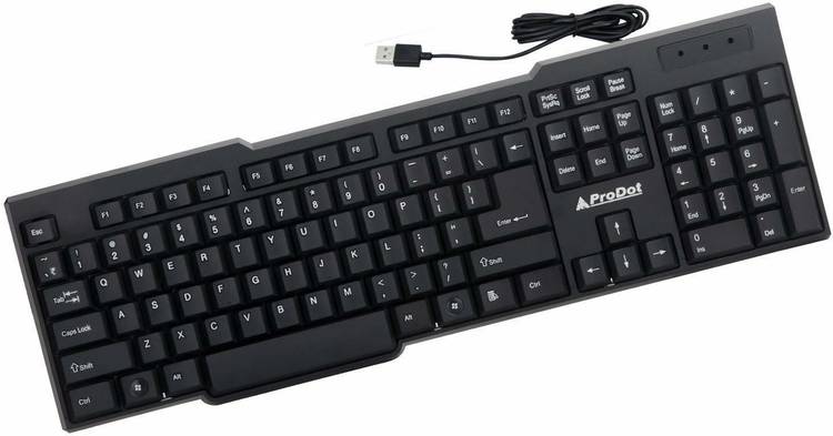 ProDot PKB207S Wired USB Desktop Keyboard