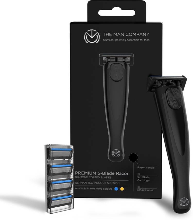 The Man Company Shave and Save Jet Black - 1 Razor