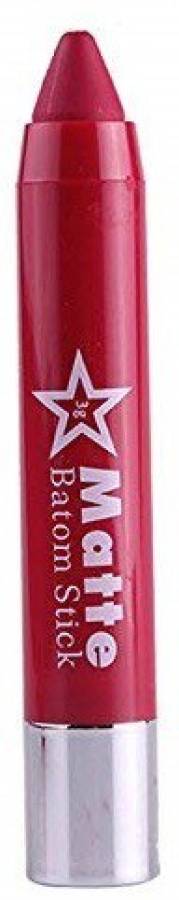 MISS ROSE Waterproof Makeup Lips Matte Lip Stick Cosmetics Sexy Red Lip Tint Nude Lipstick Matte Batom #B Price in India