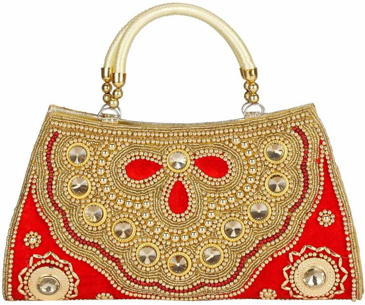 Party Orange  Clutch
