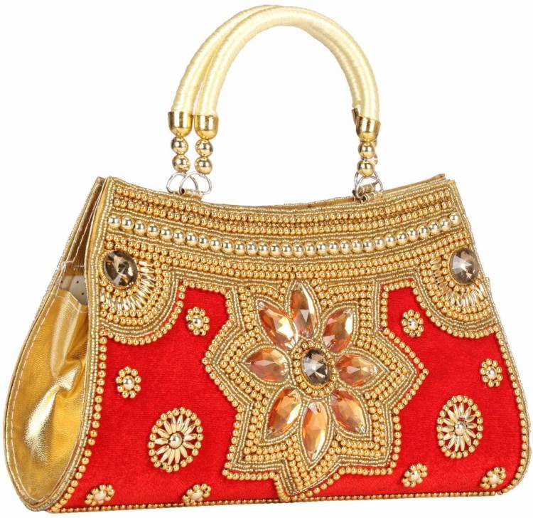 Party Peach  Clutch Price in India