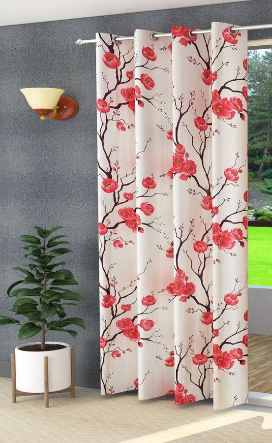 La elite 152 cm (5 ft) Polyester Window Curtain Single Curtain
