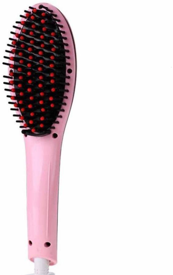 NEXT Angle STOREMART Electric Comb Nano 3 in 1 Hair Brush Straightening LCD Screen with Temperature Control Display for Women Hair Straightener Brush Price in India