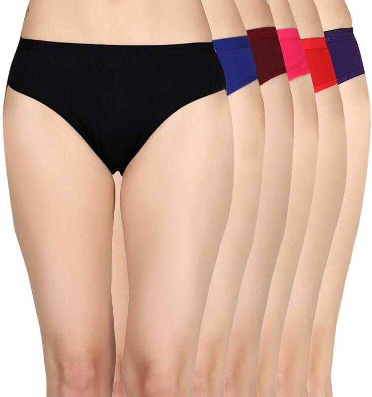 Women Hipster Black, Red, Blue, Maroon, Purple, Pink Panty