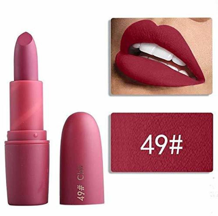 MISS ROSE Lipstick Matte Waterproof Shade - Chii (49) (3g) Price in India