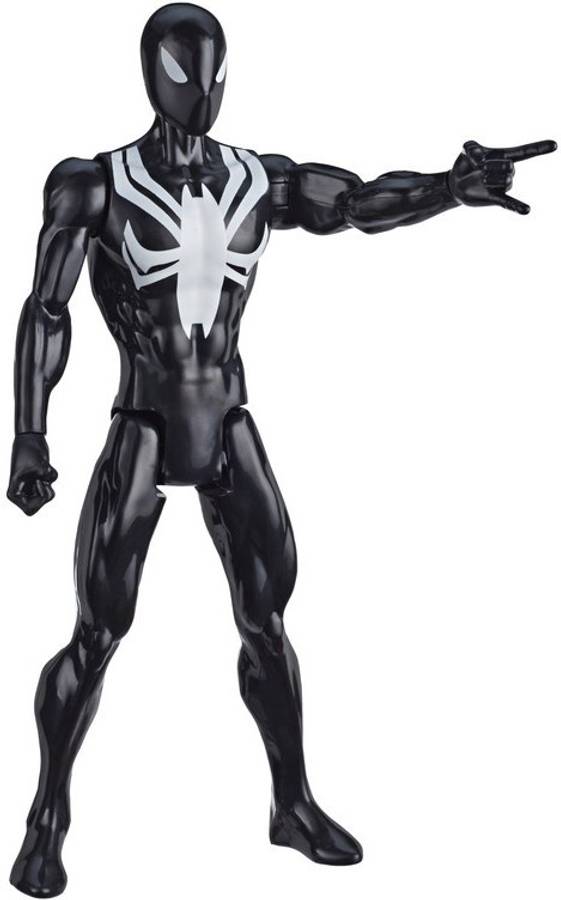 MARVEL Spider-Man Titan Hero Series Web Warriors Black Suit Spider-Man