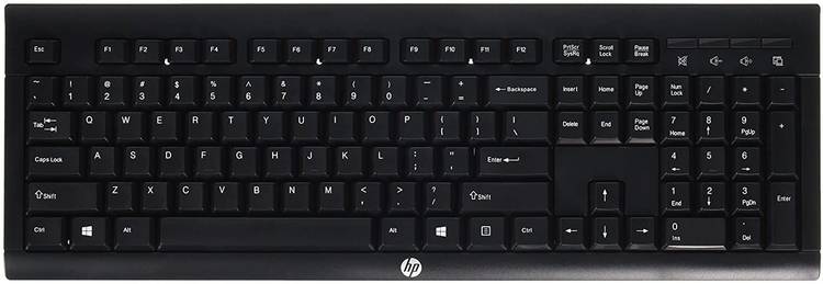 HP E5E77AA#ACJ Wireless Desktop Keyboard