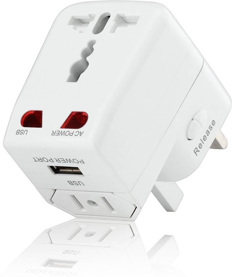 Croma Universal USB Adaptor CREP0142 Worldwide Adaptor