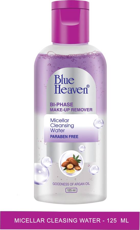 BLUE HEAVEN Bi-Phase Makeup Remover Micellar Cleansing Water (Paraben Free) Makeup Remover Price in India