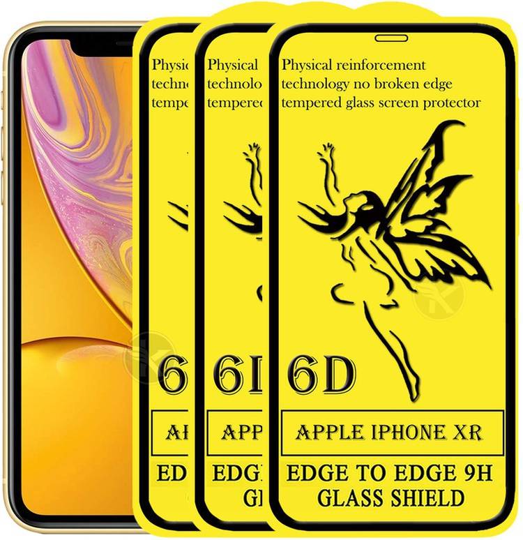 Dgeot Edge To Edge Tempered Glass for Apple iPhone XR