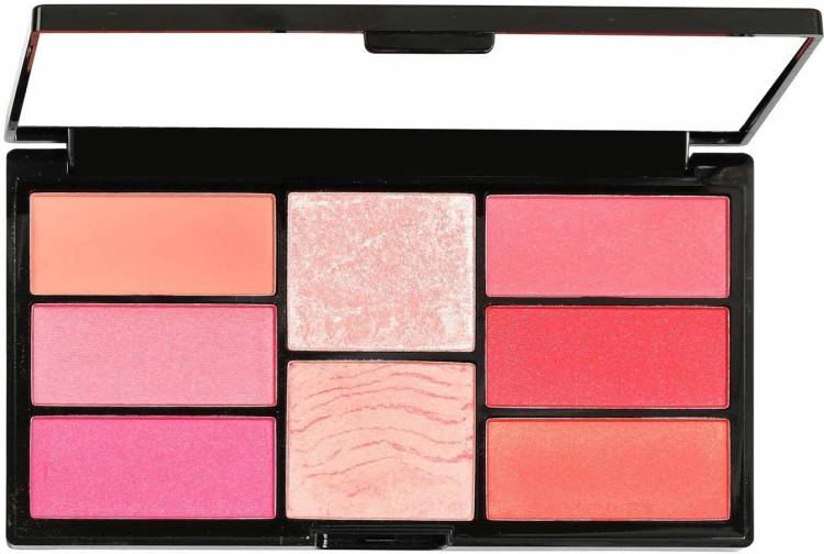 SWISS BEAUTY Pro Blush & Highlight Palette SB-880 Price in India