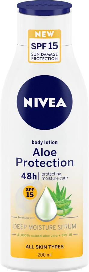 NIVEA Aloe Protection Spf 15 Body Lotion,200ml Price in India